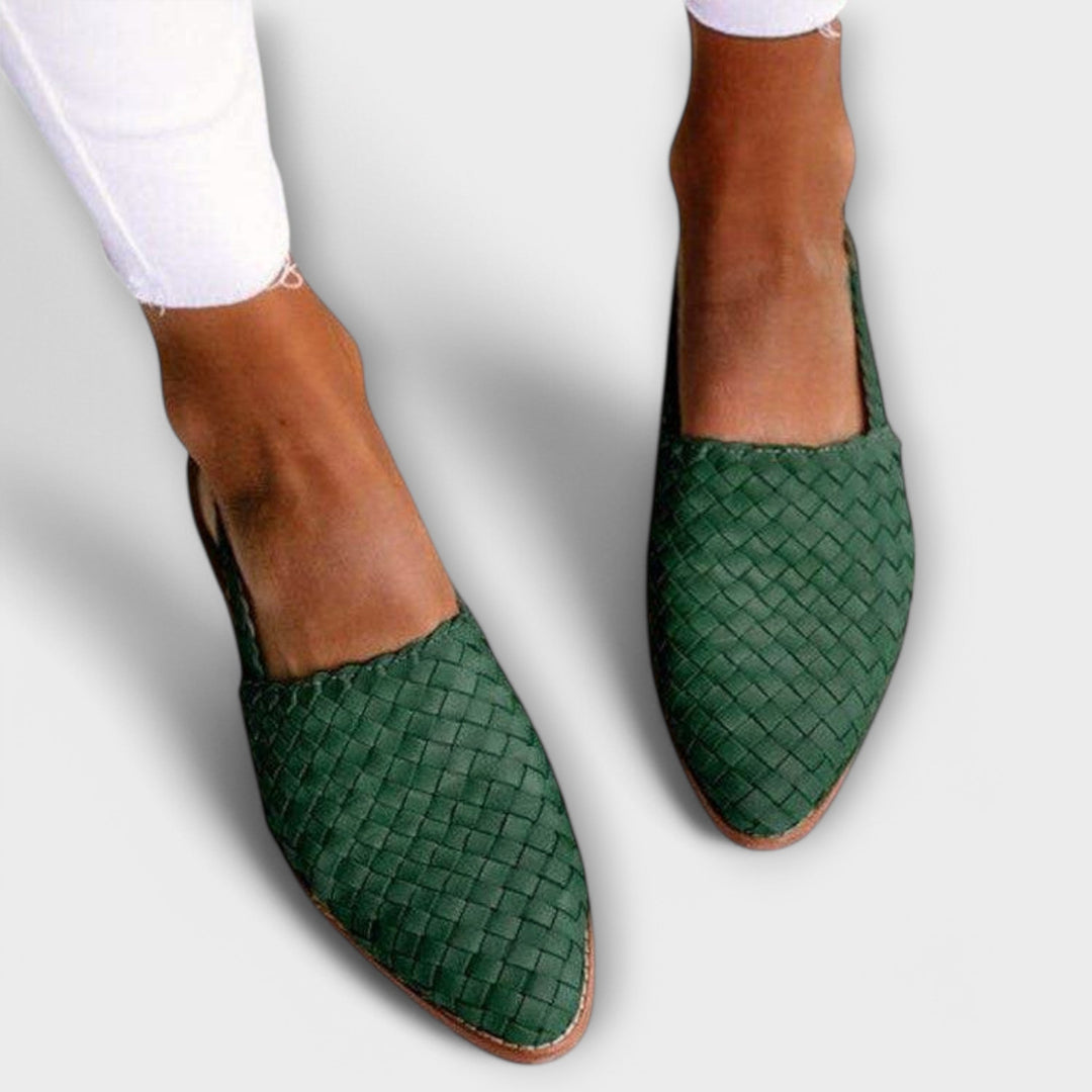 Aria | Woven Moccasins