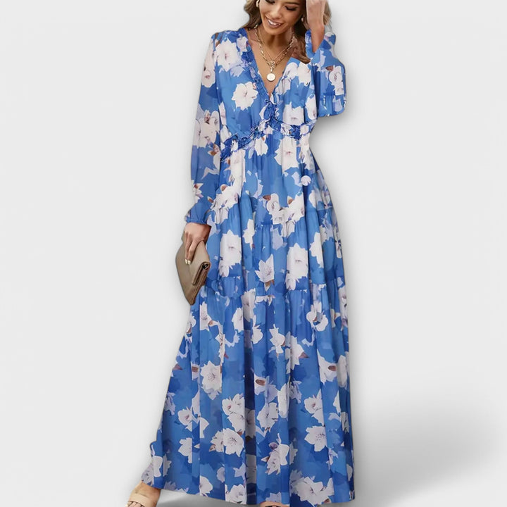 Rosalie | Elegant Floral Maxi Dress