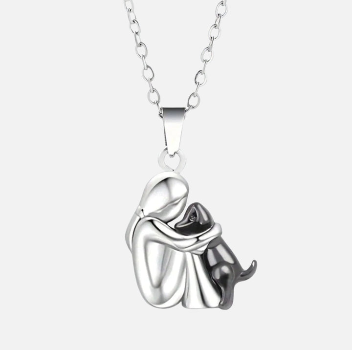 James & Claire | Dog Embrace Necklace