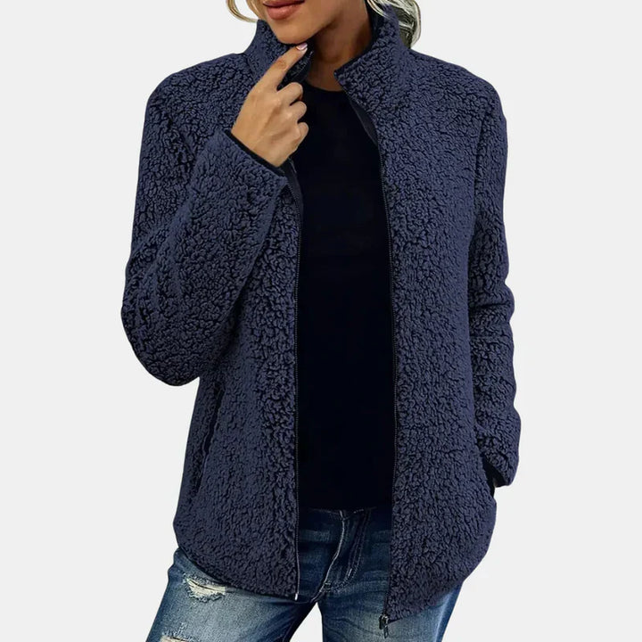 Evie | Elegant Plush Jacket