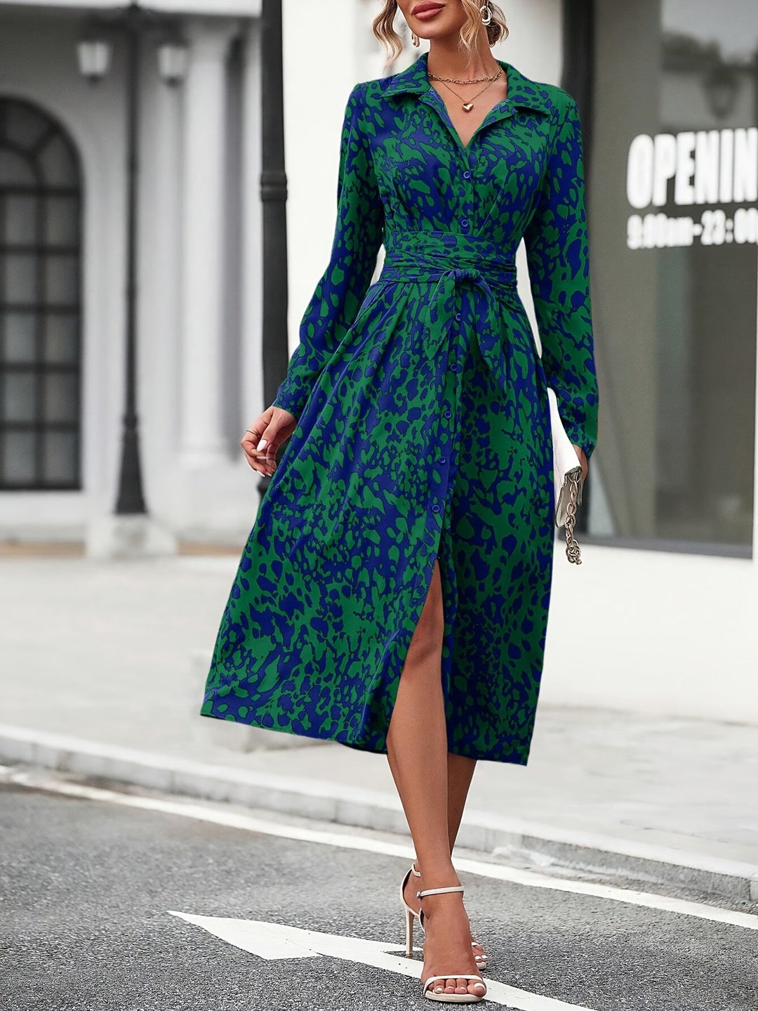 Valentina | Elegant Shirt Dress