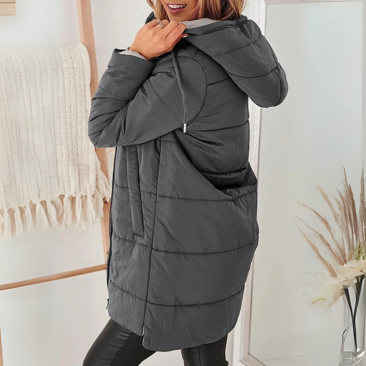 Ainsley | Casual Hooded Puffer Down Jacket