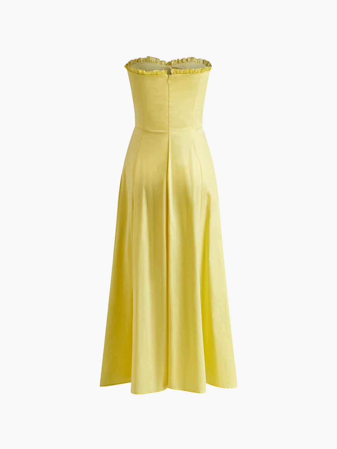 Loisa | Lemon Corset Fit Midi Dress