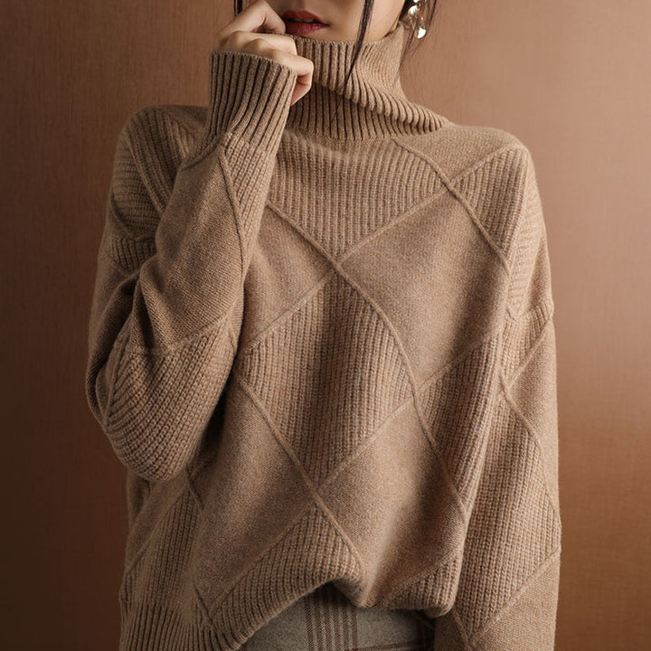 Zoe | Women's Large Wool Sweater