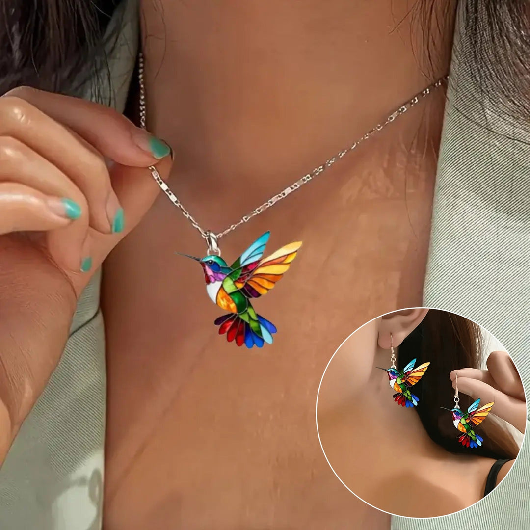 Viona | Beautiful Hummingbird Necklace