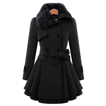 Victoria | Elegant Flare Coat