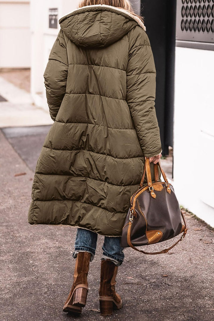 Harper | Long Fleece-Lined Winter Coat