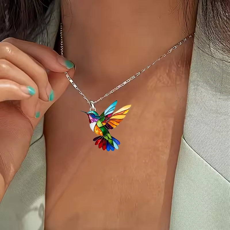Viona | Beautiful Hummingbird Necklace
