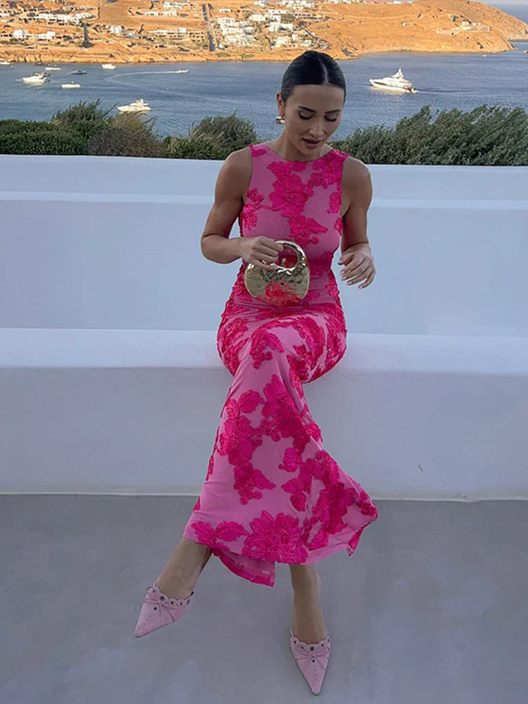 Amira | Elegant Floral Gown