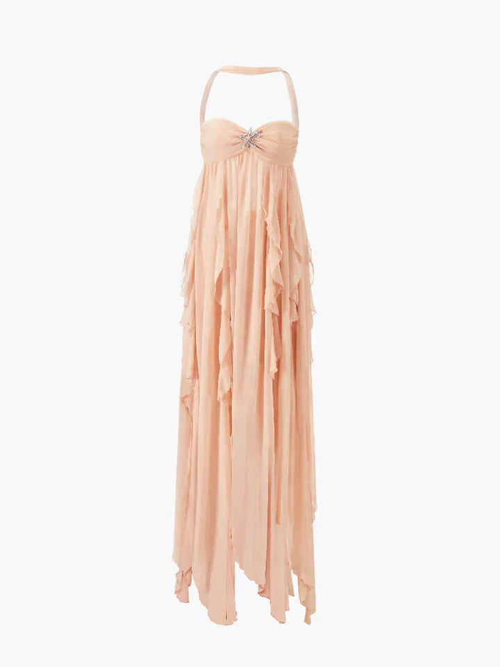 Dorine | Ruffle Maxi Dress