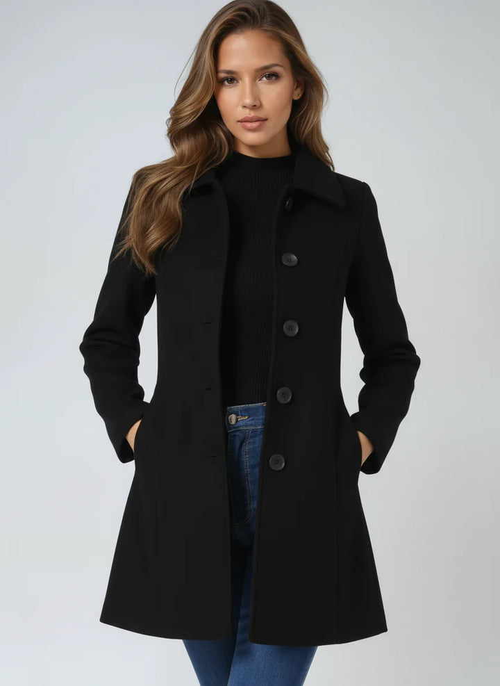 Josephine - Single Breasted Winter Trench Coat