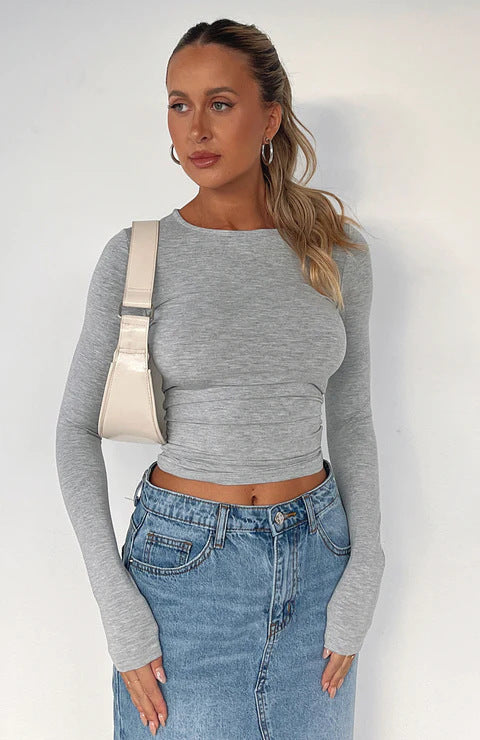 Darby - Knitted Long Sleeves Top