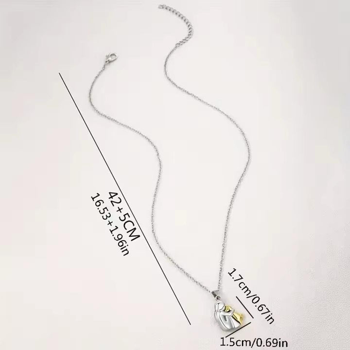 James & Claire | Dog Embrace Necklace