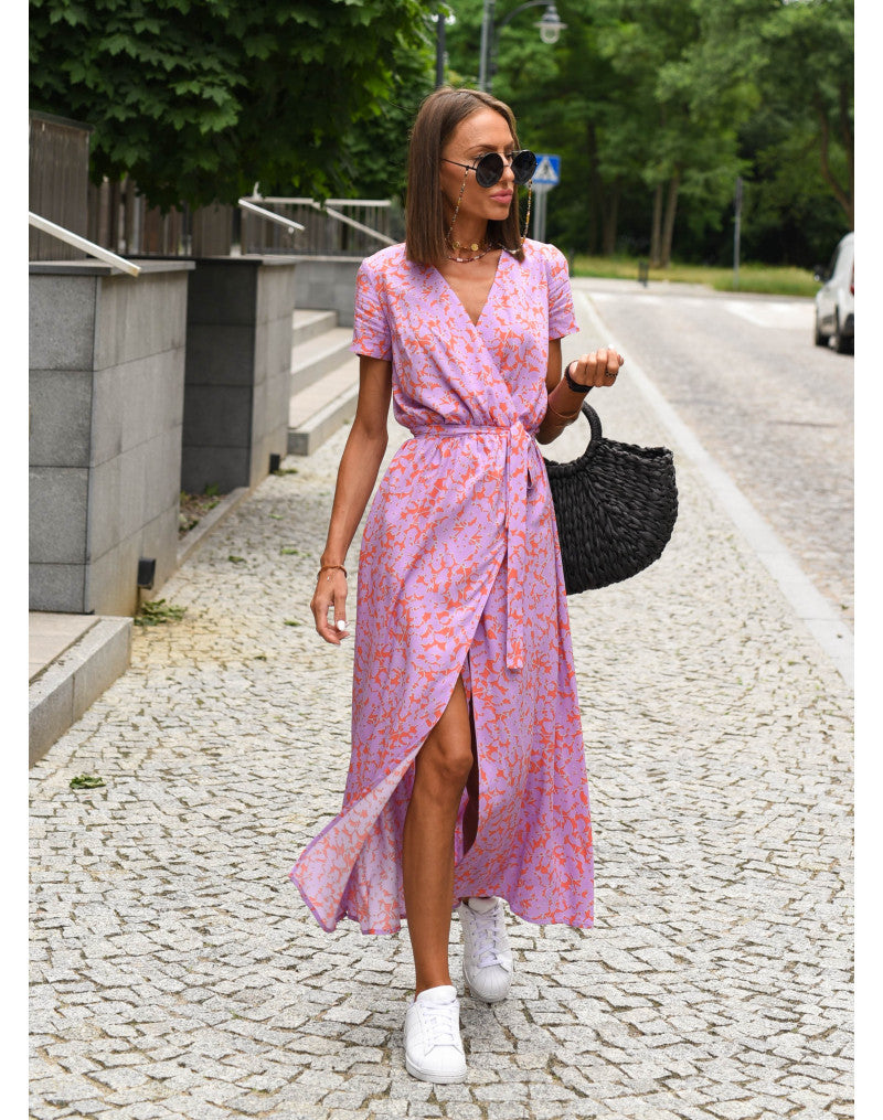 Yasmine | Stylish V-Neck Dress